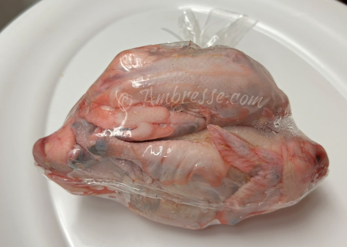 Two whole prey chicks for dogs and cats.