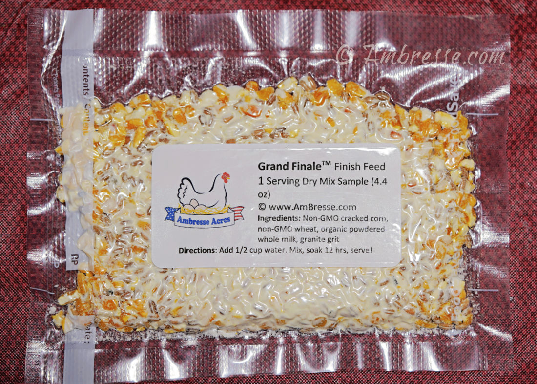 Grand Finale Feed sample package.
